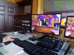 学校演播厅环保吸音板装修效果图