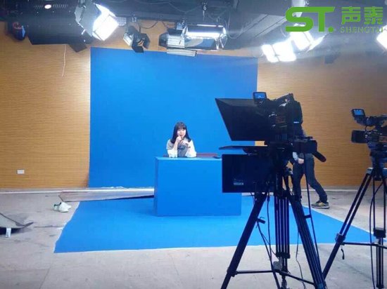 学校演播厅环保吸音板装修效果图(图2) 学校演播厅环保吸音板装修效果图(图2)