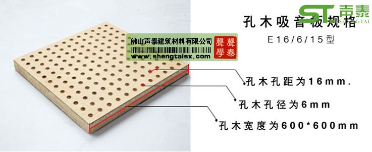 环保穿孔吸音板结构图(图2)